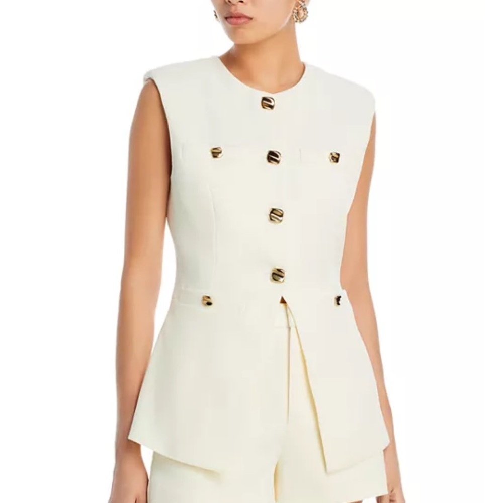 Endless Rose Cream Tailored Vest